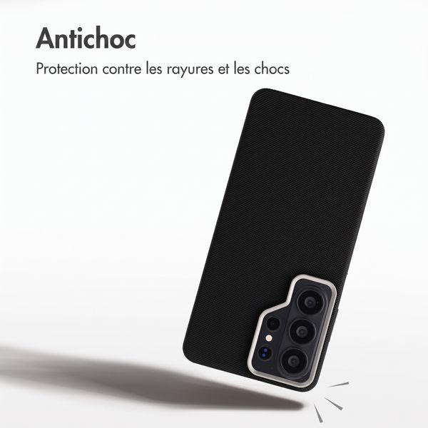 Accezz Coque arrière Mesh avec MagSafe Samsung Galaxy S26 Ultra - Noir