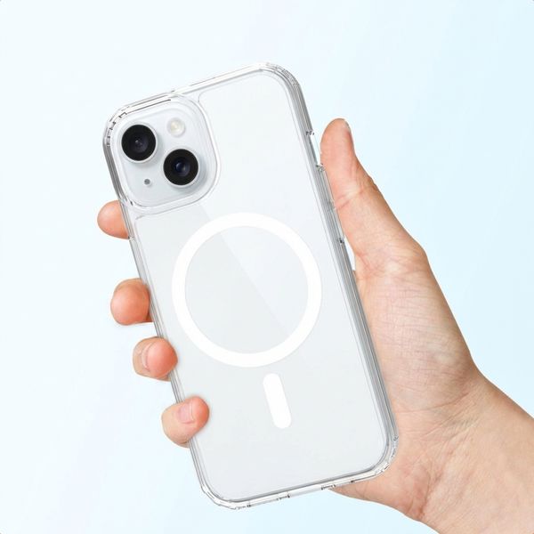 Accezz Coque arrière Xtreme Impact avec MagSafe Apple iPhone 15 - Transparent
