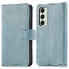 imoshion Étui de télephone portefeuille de luxe Samsung Galaxy S24 FE - Bleu clair