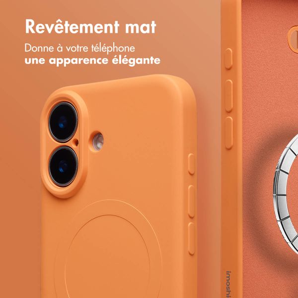 imoshion Coque Couleur avec MagSafe Apple iPhone 17 - Orange