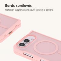 imoshion Coque Color Guard avec MagSafe Apple iPhone Duo - Rose clair
