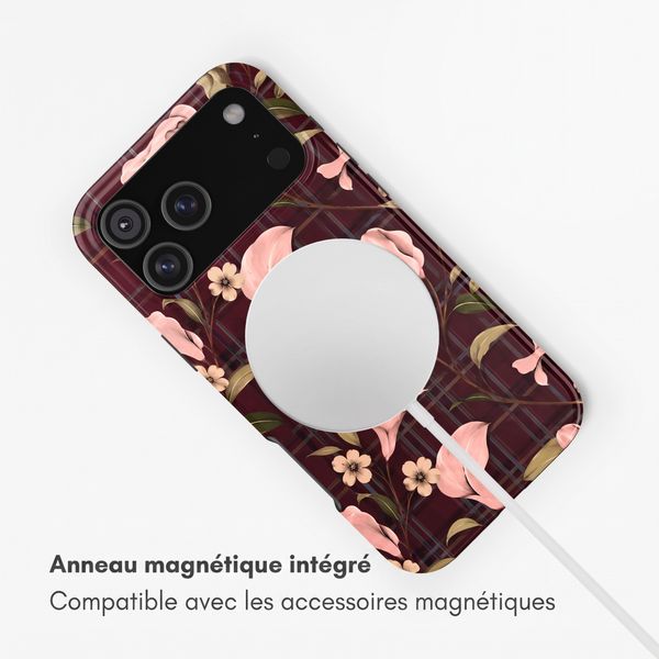Selencia Coque arrière Vivid avec MagSafe Apple iPhone 18 Pro Max / 17 Pro Max - Autumn Muse