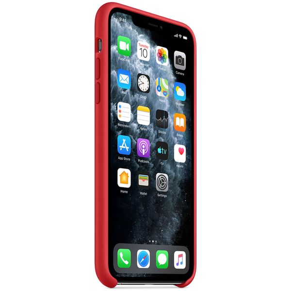 Apple Coque en silicone Apple iPhone 11 Pro Max - (Product) Red