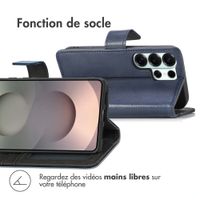 imoshion Étui de télephone portefeuille de luxe Samsung Galaxy S26 Ultra - Bleu foncé