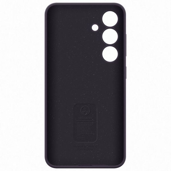 Samsung Original Coque en silicone Samsung Galaxy S24 - Dark Violet