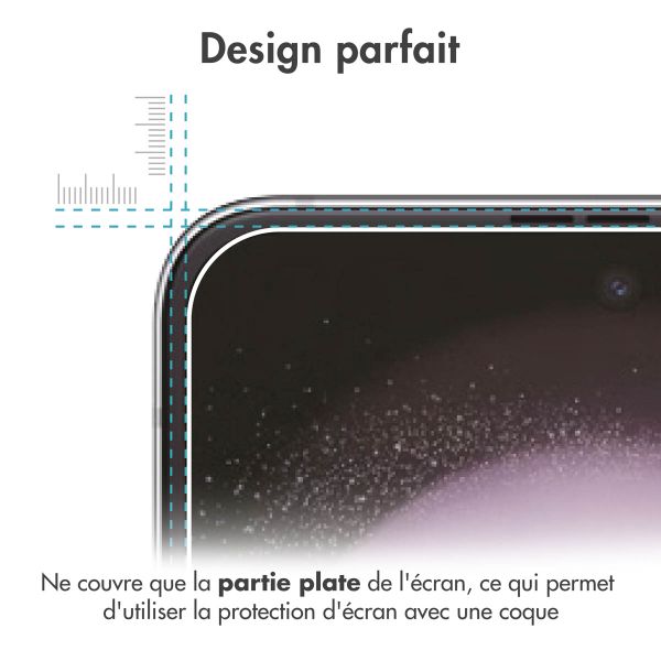 imoshion Protection d'écran Film 3pack Samsung Galaxy Z Flip 5 / 6 / 7 FE