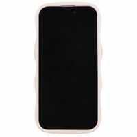 Holdit Coque Wavy Apple iPhone 15 Pro Max - Transparent / Light Beige