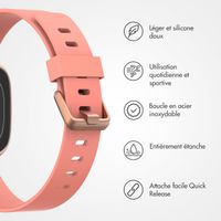 imoshion Bracelet silicone Fitbit Versa / Versa 2 / Versa Lite - Taille S - Grapefruit