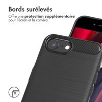 imoshion Coque Brushed Apple iPhone 17e / 16e - Noir