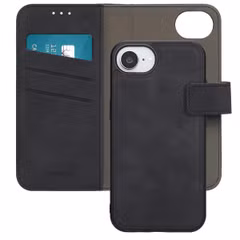 imoshion Etui de télephone luxe 2-en-1 amovible Apple iPhone 17e / 16e - Noir