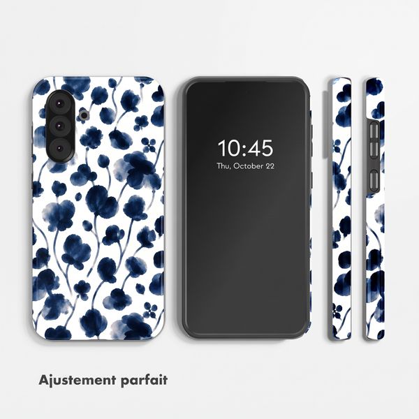 Selencia Coque arrière Vivid Samsung Galaxy A36 / A56 - Midnight Blossom