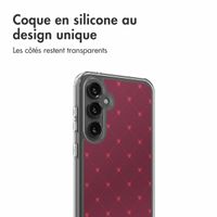 imoshion Coque Design Samsung Galaxy S23 FE - Crush Check Coral Dust