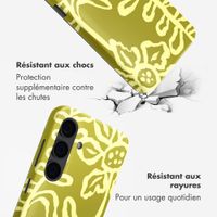Selencia Coque arrière Vivid avec MagSafe Samsung Galaxy S24 - Chalky Bloom