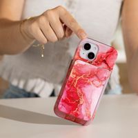 Selencia Powerbank Vivid 5 000 mAh - MagSafe et Qi - Desert Gold / Rosy Marble
