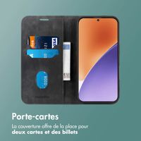 imoshion Étui de téléphone portefeuille Slim Xiaomi 15T Pro - Noir