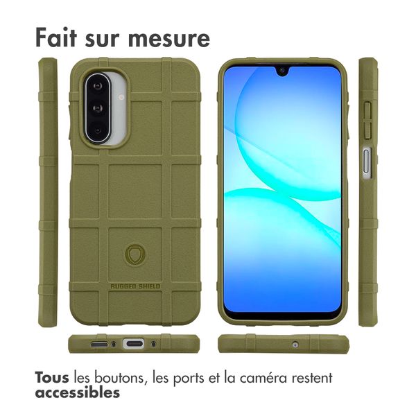 imoshion Coque Rugged Shield Samsung Galaxy A17 (5G) / (4G) - Vert foncé
