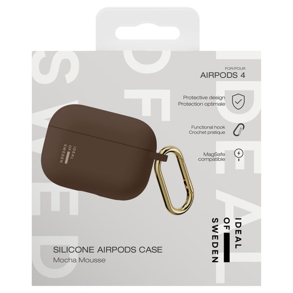 iDeal of Sweden Coque silicone Apple AirPods 5 / 4 - Mocha Mousse