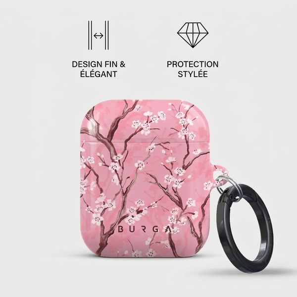 Burga Coque rigide  Apple AirPods 1 / 2 - Sakura