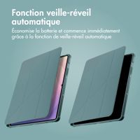 imoshion Coque tablette Origami Samsung Galaxy Tab S9 11.0 pouces / S10 Lite / S10 FE / S9 FE 10.9 pouces - Vert foncé