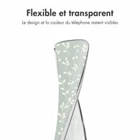 imoshion Coque Design Apple iPhone 17 - Smoke Green Flowers