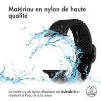 imoshion Bracelet en nylon élastique Apple Watch | 38/40/41/42 mm - Noir