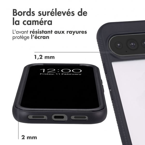 imoshion Coque 360° Full Protective Google Pixel 11 / 11 Pro / 10 / 10 Pro - Noir