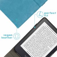 imoshion Étui á rabat Kobo Clara 2E / Tolino Shine 4 - Bleu clair