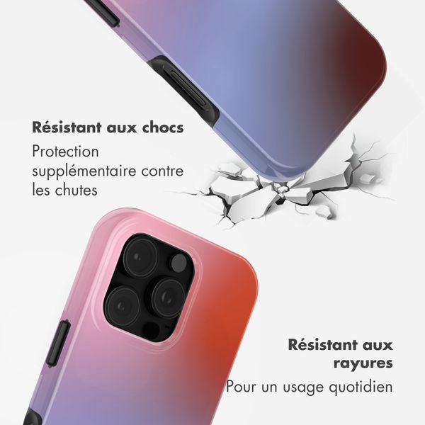 Selencia Coque arrière Vivid avec MagSafe Apple iPhone 16 Pro - Gradient Soft Blush