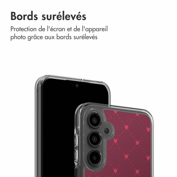 imoshion Coque Design Samsung Galaxy A16 - Crush Check Coral Dust