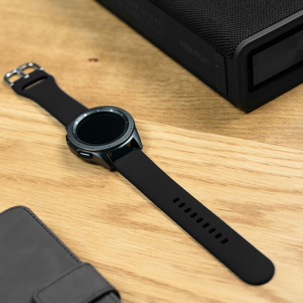 imoshion Bracelet silicone Samsung Galaxy Watch 4 / 5 / 6 / 7 / FE (20 mm) - Noir