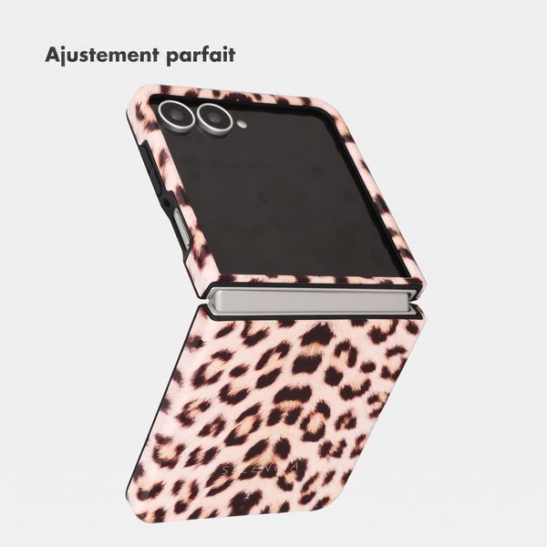 Selencia Coque arrière Vivid avec MagSafe Samsung Galaxy Z Flip 8 - Wild Leo