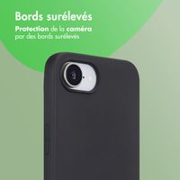 imoshion Coque Couleur Apple iPhone 17e / 16e - Noir