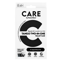 CARE by PanzerGlass Étui de télephone portefeuille Tango 2 en 1 avec MagSafe Apple iPhone 17e / 16e - Black