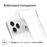 Accezz Coque Xtreme Impact Apple iPhone 18 Pro Max / 17 Pro Max - Transparent