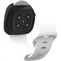 imoshion Bracelet sport en silicone Fitbit Versa 4 / 3 / Sense (2) - Blanc