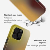 Selencia Coque arrière Vivid avec MagSafe Apple iPhone 16 Pro - Gradient Olive Dust