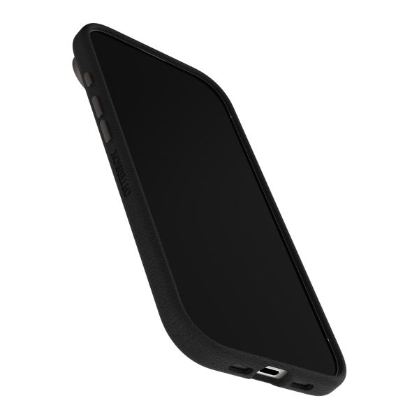 OtterBox Coque en cuir de cactus Symmetry MagSafe Apple iPhone Air - Noir Ash