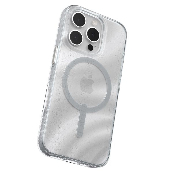ZAGG Coque Milan Snap avec MagSafe Apple iPhone 16 Pro - Swirl Glitter
