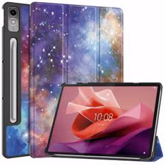imoshion Coque tablette Design Trifold Lenovo Tab P12 - Space