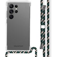 imoshion Coque arrière transparente avec cordon Samsung Galaxy S23 Ultra - Green Multi Color