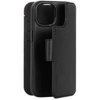 Decoded Portefeuille détachable 2 en 1 en cuir Apple iPhone 15 - Noir