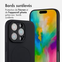 imoshion Coque Couleur avec MagSafe Apple iPhone 16 Pro - Noir