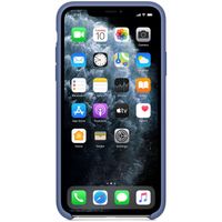 Apple Coque en silicone Apple iPhone 11 Pro Max - Linen Blue