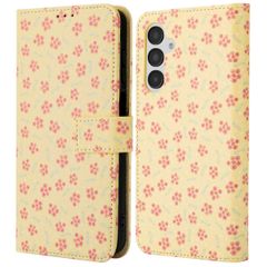 imoshion Étui de télephone portefeuille Design Samsung Galaxy A16 - Sunny Yellow Petite Flowers