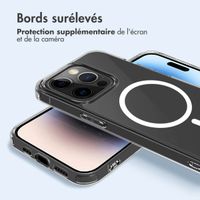 imoshion Coque arrière de protection avec MagSafe Apple iPhone 14 Pro - Transparent