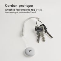 imoshion Wireless Tag - Tracker Bluetooth pour iOS - 2 pack - Blanc