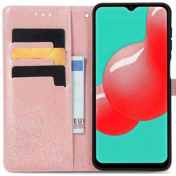 imoshion Etui de télephone Mandala Samsung Galaxy A32 (4G) - Rose Doré