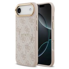 Guess Coque MagSafe Classic avec logo 4G Apple iPhone Air - Rose