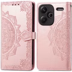 imoshion Etui de télephone Mandala Xiaomi Redmi Note 13 Pro Plus (5G) - Rose Doré
