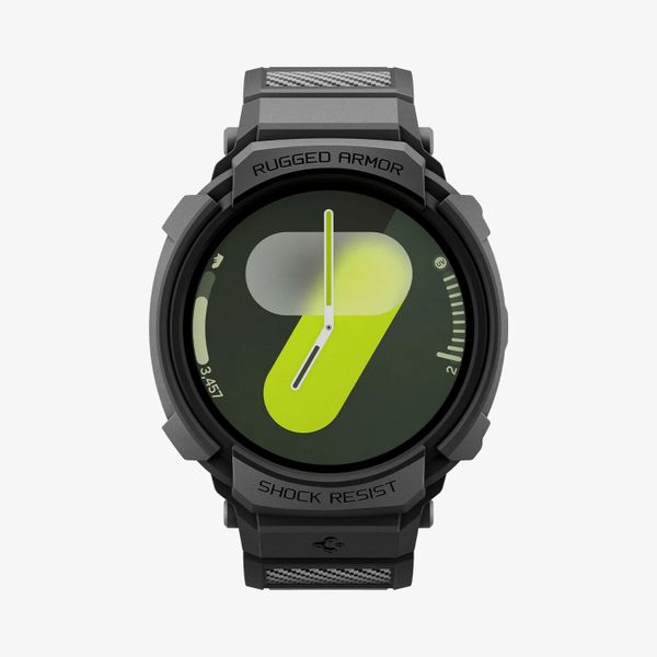Spigen Coque Rugged Armor™ Pro Samsung Galaxy Watch 9 / Watch 8 (40 mm) - Matte Black